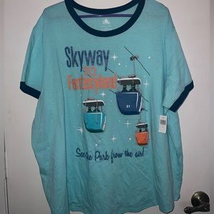 Disney parks plus size tee